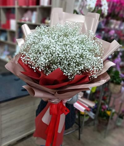 Букет цветов из: Гипсофила в Йошкар-Оле