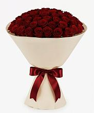 Букет 101 Бордовая роза Блэк Бакарра в Йошкар-Оле