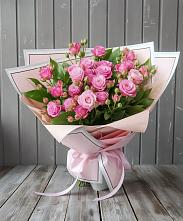 Букет Розовый кустик в Йошкар-Оле