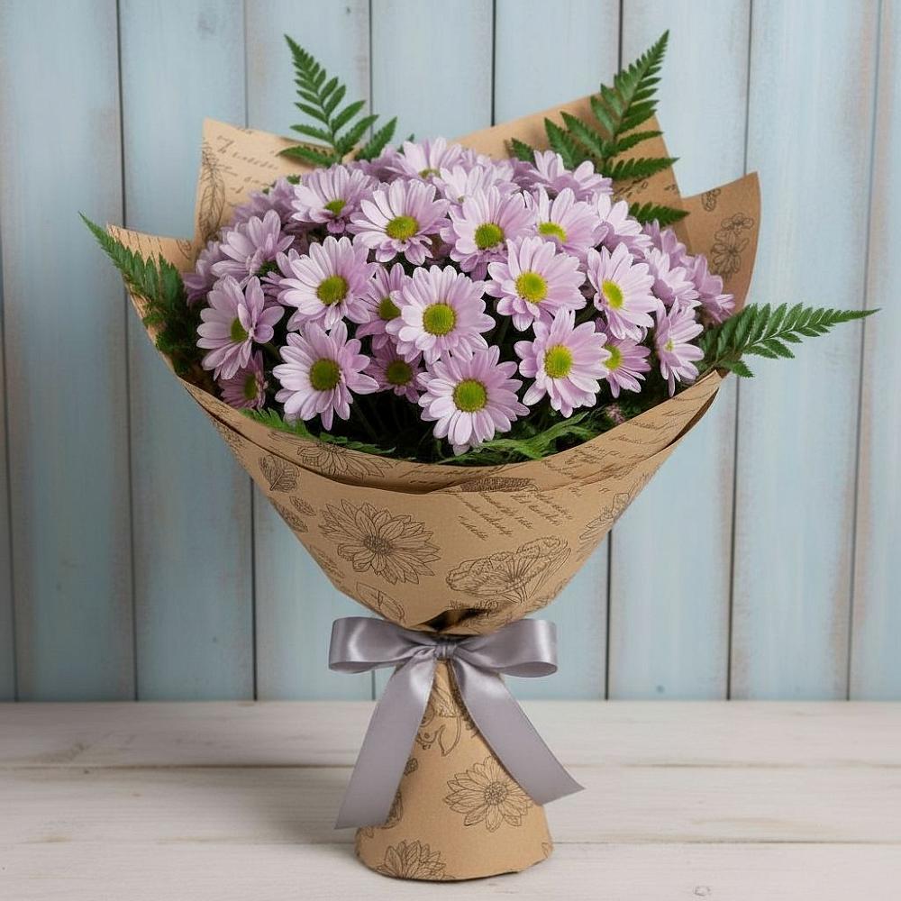 Букет цветов из: Хризантемы в Йошкар-Оле