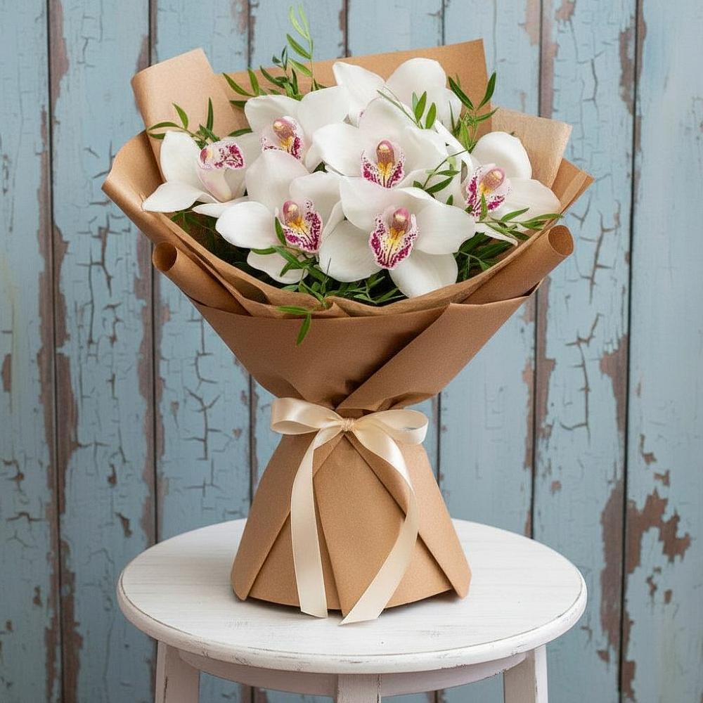 Букет цветов из: Орхидеи и Розы в Йошкар-Оле