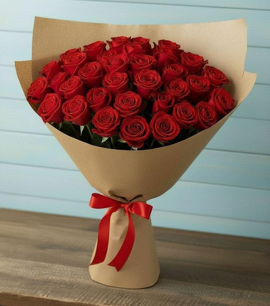 Букет Красные розы Милано в Йошкар-Оле
