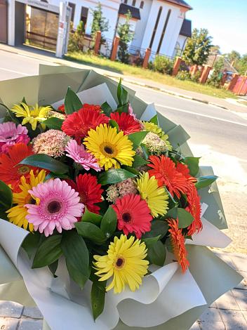 Букет цветов из: Герберы в Йошкар-Оле