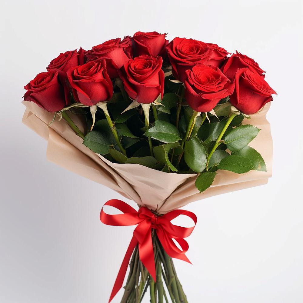 Букет 11 Красных роз Эдлесс Лав в Йошкар-Оле